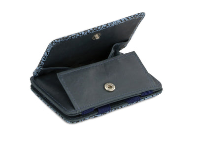 Magic Coin Wallet RFID Hunterson - Elephant Blue- 0