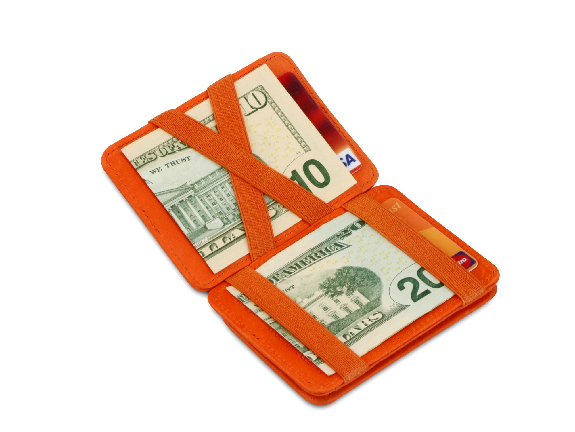 Magic Coin Wallet RFID Hunterson - Orange - 1