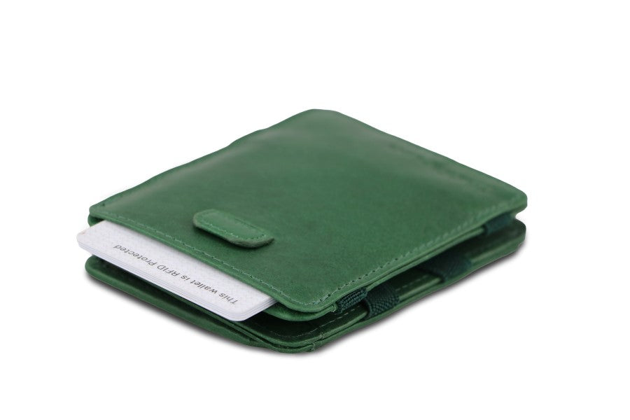 Magic Coin Wallet RFID Pull-Tab - Green - 2