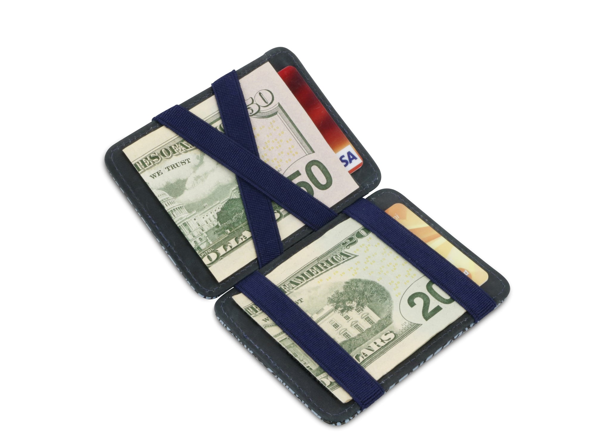 Magic Wallet RFID Hunterson - Elephant Blue- 3