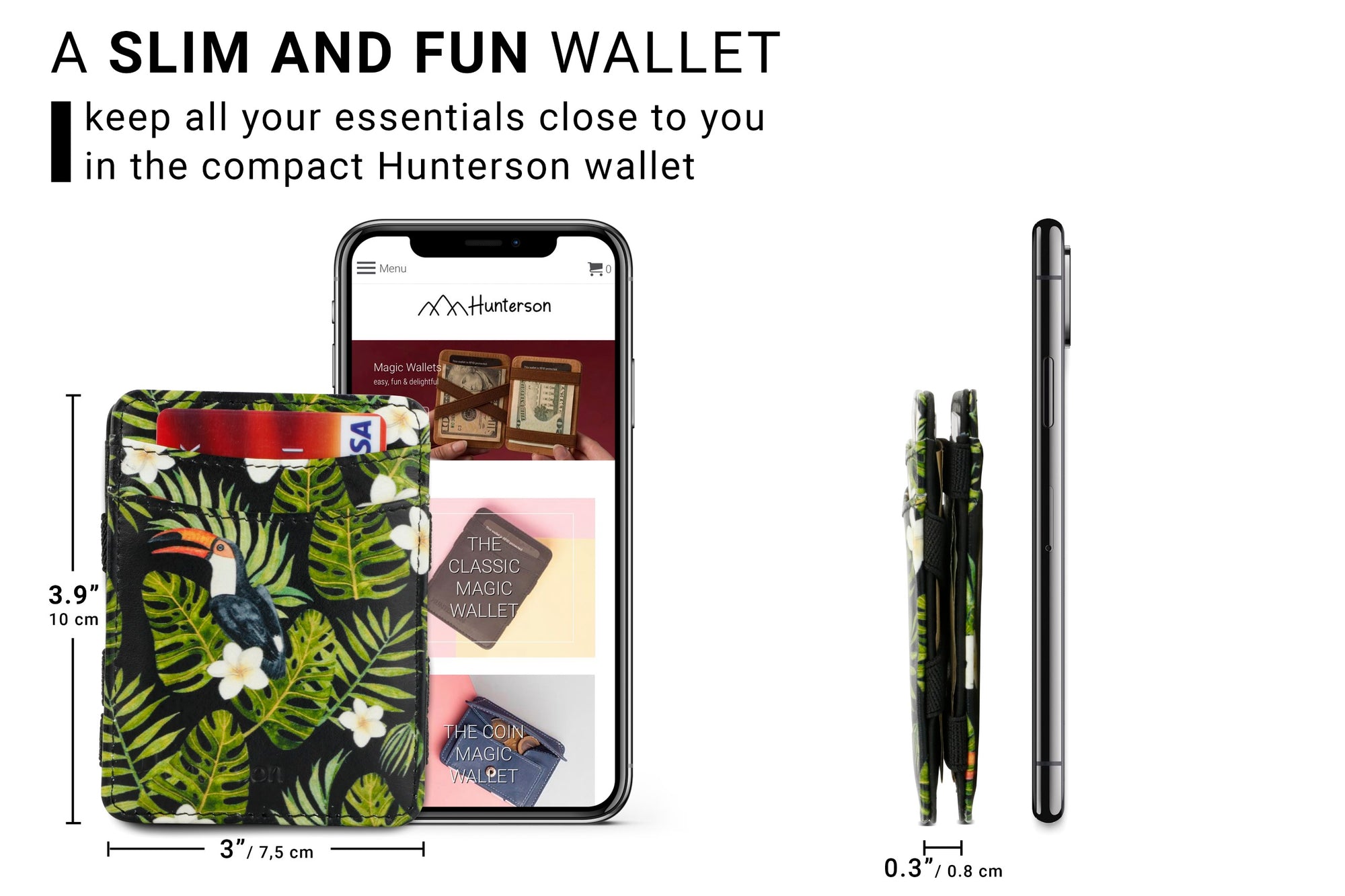 Magic Wallet RFID Hunterson - Toucan - 2