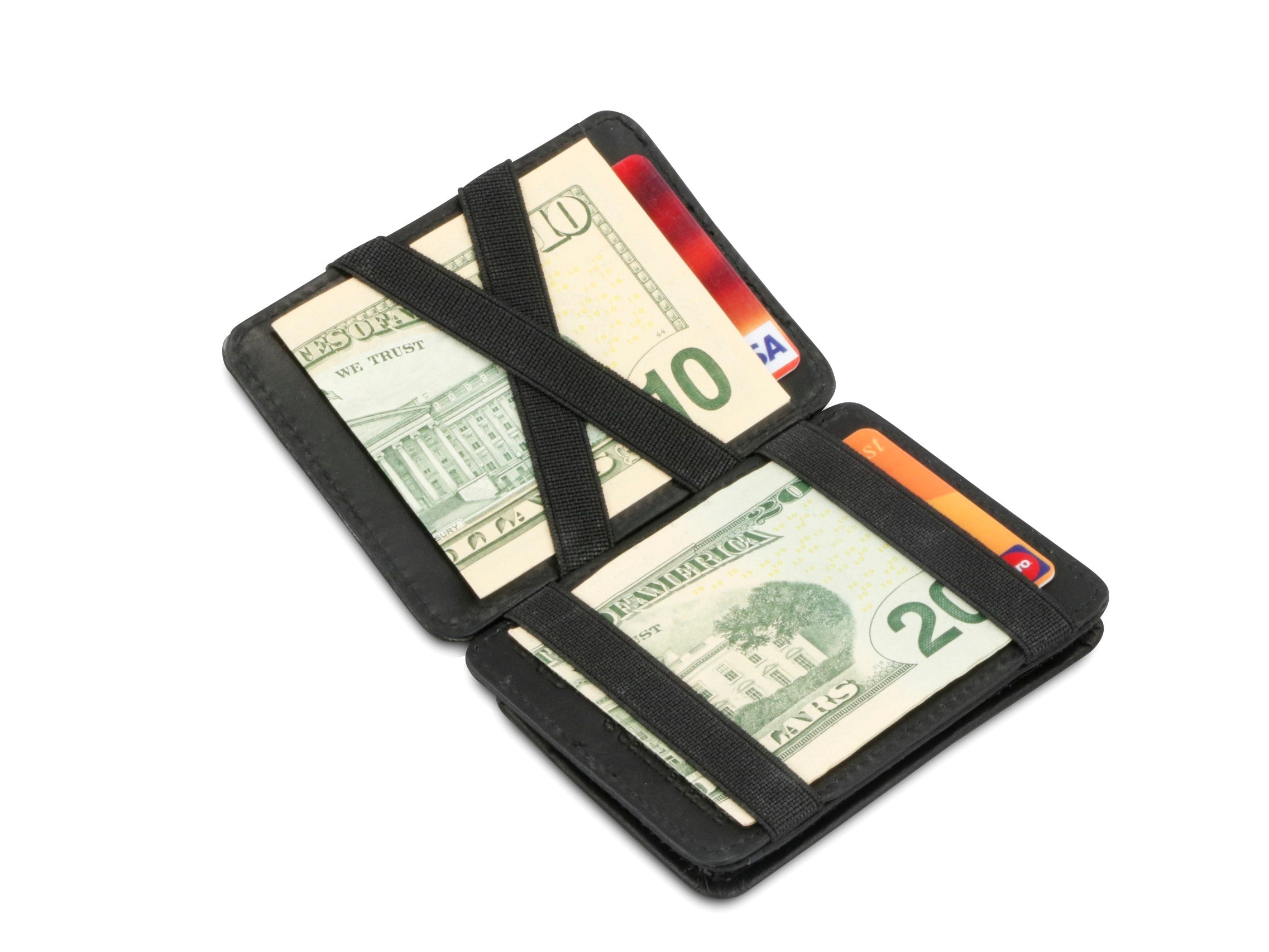 Magic Coin Wallet RFID Hunterson - Black - 1