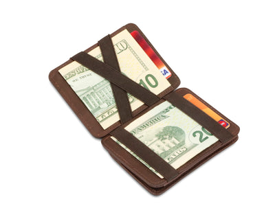 Magic Coin Wallet RFID Hunterson - Brown - 1