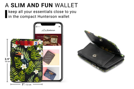 Magic Coin Wallet RFID Hunterson - Toucan - 2