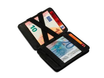 Magic Coin Wallet RFID Pull-Tab - Black - 7