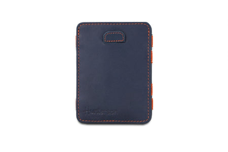 Magic Coin Wallet RFID Pull-Tab - Blue-Orange - 3