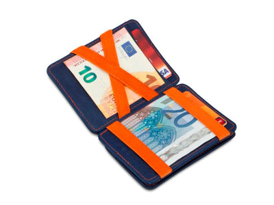 Magic Coin Wallet RFID Pull-Tab - Blue-Orange - 7