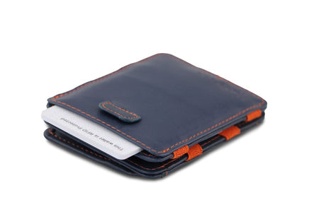 Magic Coin Wallet RFID Pull-Tab - Blue-Orange - 2