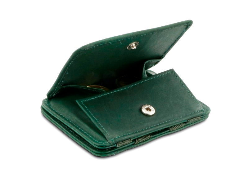 Magic Coin Wallet RFID Pull-Tab - Green - 1