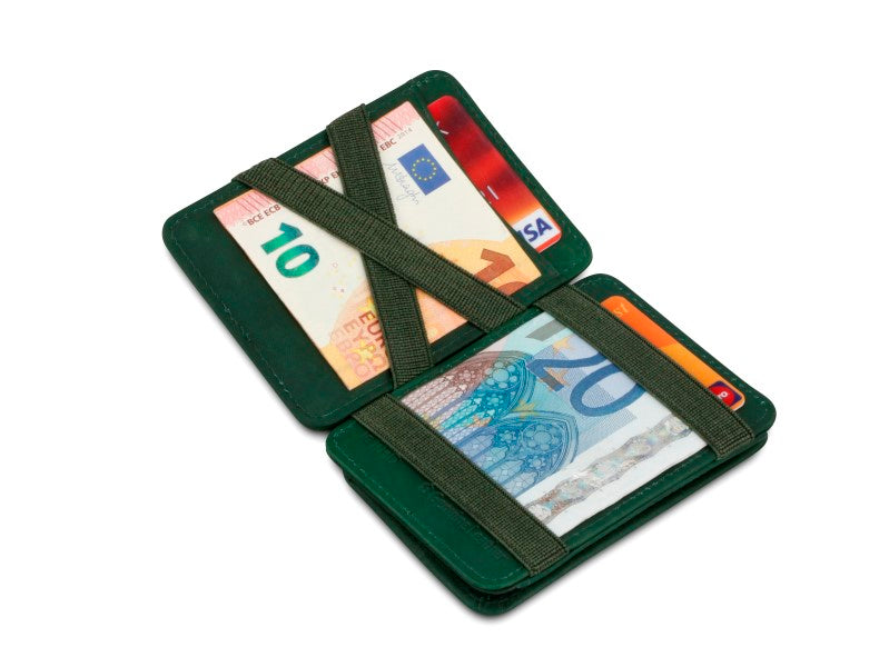 Magic Coin Wallet RFID Pull-Tab - Green - 7