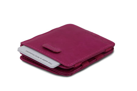 Magic Coin Wallet RFID Pull-Tab - Raspberry - 2