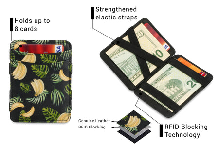 Magic Wallet RFID Hunterson - Banana - 3