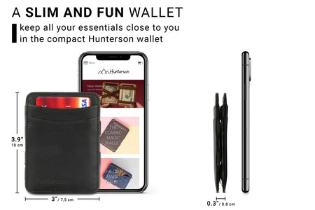 Magic Wallet RFID Hunterson - Black - 2