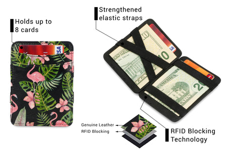 Magic Wallet RFID Hunterson - Flamingo - 3