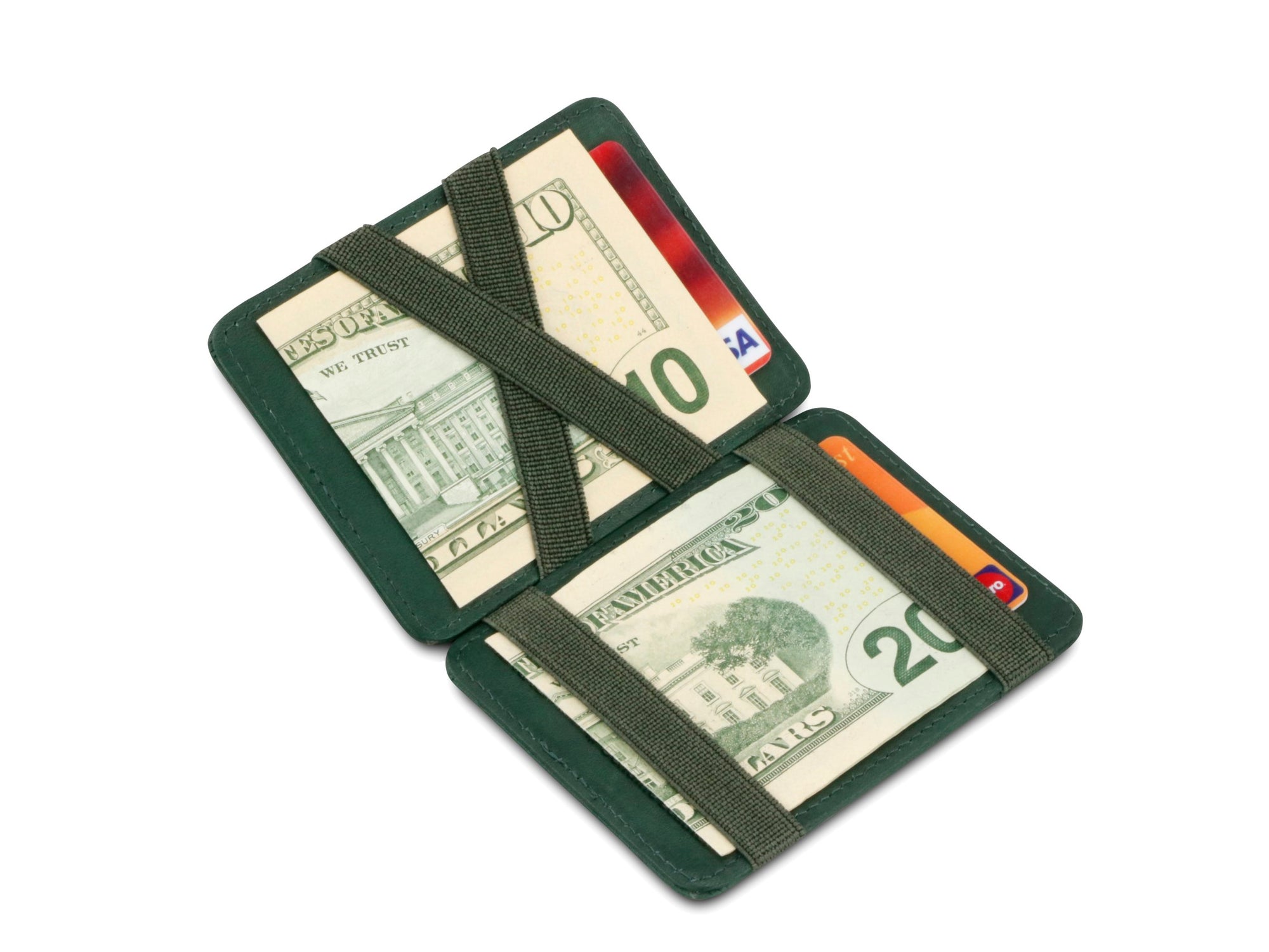 Magic Wallet RFID Hunterson - Green - 1