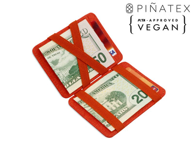 Hunterson Vegan RFID Magic Wallet - Paprika - 1