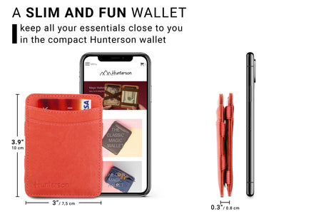 Magic Wallet RFID Hunterson - Terracotta - 2