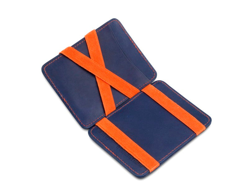 Magic Wallet RFID Pull-Tab Hunterson - Blue Orange - 2