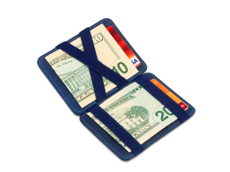 Magic Wallet RFID Pull-Tab Hunterson - Blue Orange - 5