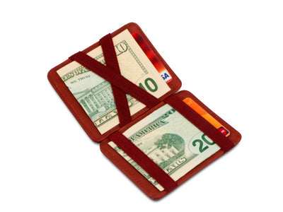 Magic Wallet RFID Pull-Tab Hunterson - Burgundy - 5