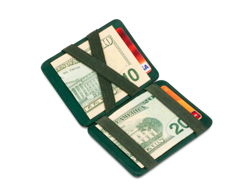 Magic Wallet RFID Pull-Tab Hunterson - Green - 5
